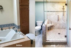 Bathroom Update | Madison WI | DC Interiors and Renovations