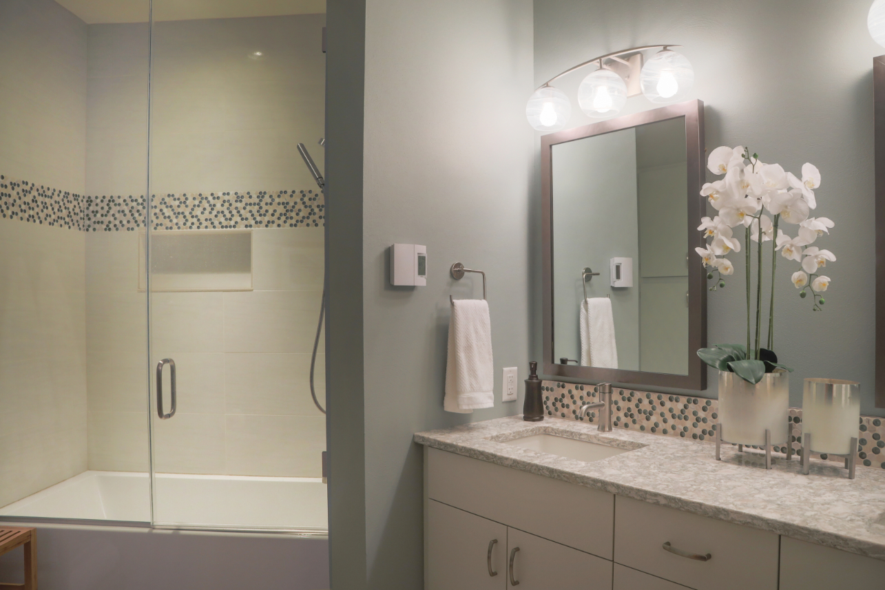 Bathroom Fitchburg Condo Residence DC Interiors LLC